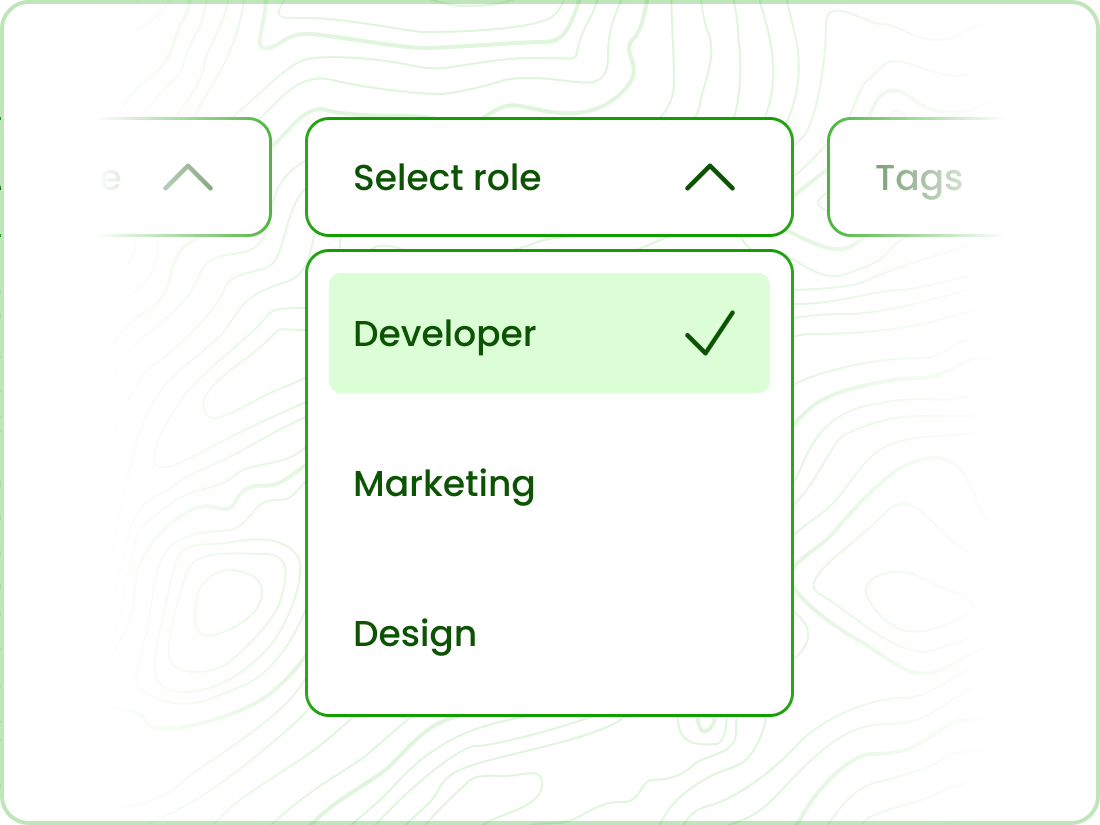 Skill-based job filtering interface